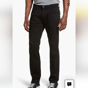 PAIGE Men's Black Jeans, Size 40